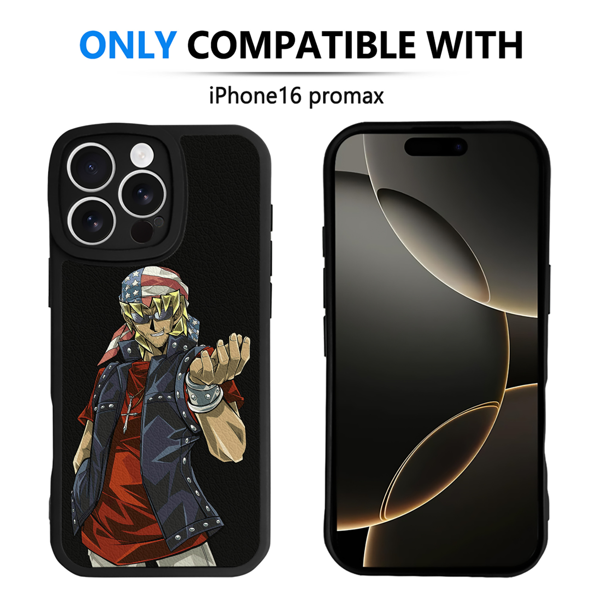 遊☆戯☆王 Yu-Gi-Oh! 【iPhone 16シリーズ対応】シリコンスマホケース（レザー調） 材質：シリコン